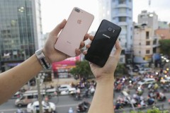 iPhone 7 Plus đọ d&#225;ng c&#249;ng Galaxy S7 Edge: Số 7 tr&#249;ng ph&#249;ng