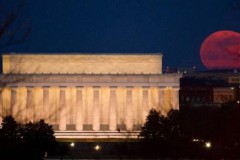 Lý giải hiện tượng Mặt Trăng to hơn ở sát đường chân trời