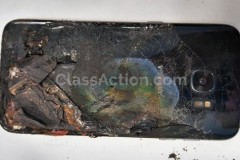 Một chiếc Galaxy S7 Edge bốc cháy, khiến Samsung bị kiện ra tòa