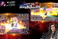 Phong Vân 3D tặng VIP code khủng ra mắt phiên bản mới
