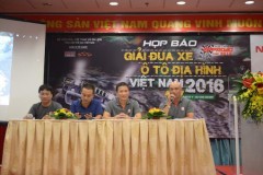 Sắp khởi tranh giải đua xe ôtô địa hình Việt Nam 2016