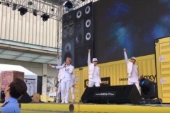 Thanh Duy v&#224; Isaac biểu diễn ng&#224;y mở b&#225;n Galaxy J7 Prime