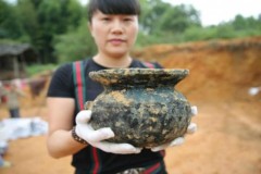 Tìm thấy cổ vật đồng đen thời Xuân Thu Chiến Quốc