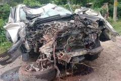 Xe sang Lexus GX460 va xe máy, gây chết người ở Quảng Ninh