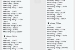 Xuất hiện giá bán chính thức của iPhone 7, 7 Plus tại Việt Nam