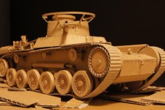 Chế tạo xe tăng mini… như thật từ bìa các tông