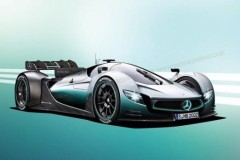 Mercedes sắp giới thiệu xe đua F1 chạy trên phố