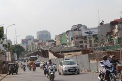 Tạm dừng xây dựng 3 cầu vượt tại Hà Nội