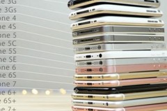 15 chiếc iphone từ iphone 2 tới iphone 7 khác nhau thế nào?