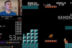 Game thủ tự phá kỷ lục Mario của chính mình