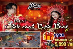 Gamota mạnh tay tặng đám cưới “nghìn vàng” cho game thủ Ỷ Thiên 3D