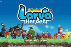 Larva Heroes - Tựa game vui nhộn về 2 chú sâu hài hước