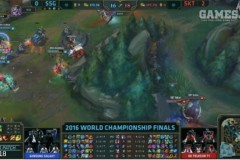 [LMHT] Toàn cảnh SKT T1 nhận cup vô địch ở CKTG 2016