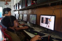 Quán net vùng quê vẫn thu về hàng chục triệu hàng tháng