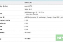 Smartphone Nokia đầu tiên lộ cấu hình chạy Android 7.0