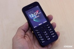 Trên tay Nokia 222 giá 950 ngàn đồng với màu Jet Black như iPhone 7