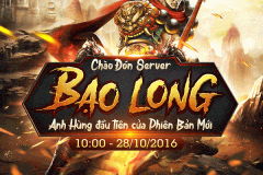 TLBB3D Mobile tặng hàng ngàn KNB cho game thủ mừng server mới Bạo Long