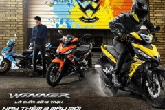 Honda Winner 150 có thêm 3 màu sơn mới, giá không đổi