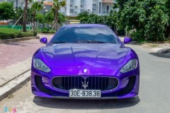Maserati GranTurismo độ MC Stradale màu tím ở Sài Gòn