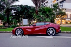 Cường dollar "cưỡi" F12 Berlinetta độ độc nhất Việt Nam offline cùng dàn xe trăm tỷ tại Sài Thành