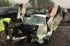 McLaren 570S gặp nạn tan tành như vừa bị voi dẫm