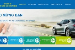 Triển khai đăng ký xe ô tô qua mạng tại Hà Nội và TP.Hồ Chí Minh