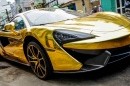 McLaren cũ của Cường Đô La mạ vàng phong cách Ả Rập