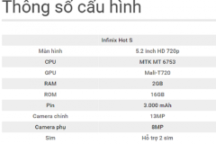 Đánh giá hiệu năng và pin Infinix Hot S: “Chiến” game tốt, thời lượng sử dụng dài lâu