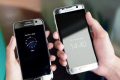 Galaxy S7 edge xanh coral gây ấn tượng mạnh với người dùng
