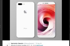 iPhone 8 màn hình tràn cạnh cực đẹp với 3 kích thước đây rồi