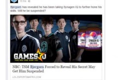 [LMHT] Bjergsen không bị đình chỉ thi đấu do dùng chất cấm như tin đồn