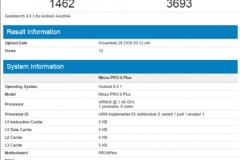 Meizu Pro 6 Plus bất ngờ xuất hiện điểm benchmark và thông số cấu hình phần cứng