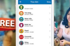Quản lý hàng quán ăn uống bằng ứng dụng miễn phí trên di động