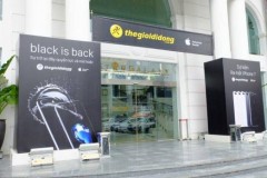 Quang cảnh nơi tổ chức sự kiện ra mắt iPhone 7 tối nay