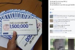 Thu gom voucher 1,5 triệu đồng vụ Note 7, cẩn thận bị lừa!