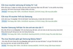 Trả Galaxy Note 7 nhận voucher - Câu chuyện bi hài