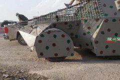 Xem xe bọc thép tự chế siêu dị của ISIS tại Iraq