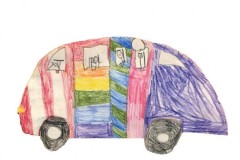 Honda nhá hàng Odyssey 2018 bằng tranh vẽ của trẻ em