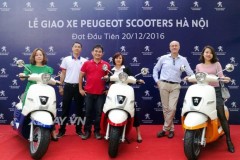 Peugeot bàn giao xe Django 125 cho khách hàng Hà Nội