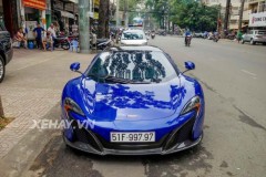 Minh Nhựa cho McLaren 650S Spider biển "khủng" dạo phố Sài Gòn