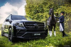 Chiêm ngưỡng Mercedes GLS-Class đen/trắng bản độ của Larte Design