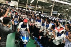 [VIDEO] Suzuki GSX-R150 đã chính thức lăn bánh khỏi dây chuyền sản xuất