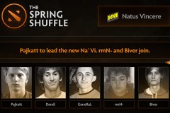 [Dota 2] Pajkatt là tân Đội trưởng của Na`Vi cùng với rmN`, Dendi và GeneRaL