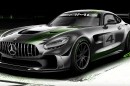'Siêu quái vật' Mercedes-AMG GT4 sắp xuất hiện