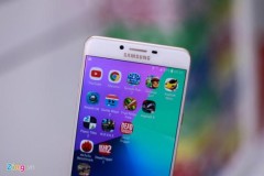 Cận cảnh Samsung Galaxy C9 Pro RAM 6 GB giá 11,3 triệu vừa về VN