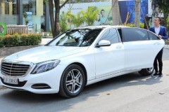 Chi tiết xe sang Mercedes-Benz S400L của Trấn Thành đưa đón Hari Won