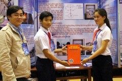 Học sinh lớp 9 sáng chế thành công thiết bị báo cháy độc lập