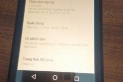 HOT: Một người Việt đã cài đặt hệ điều hành Android 7.1 trên Lumia 520