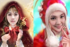 Hướng dẫn tạo ảnh Noel cực độc đ&#225;o đang g&#226;y sốt