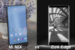 Lenovo ZUK Edge đọ d&#225;ng Xiaomi Mi Mix: vương miện sẽ thuộc về ai?